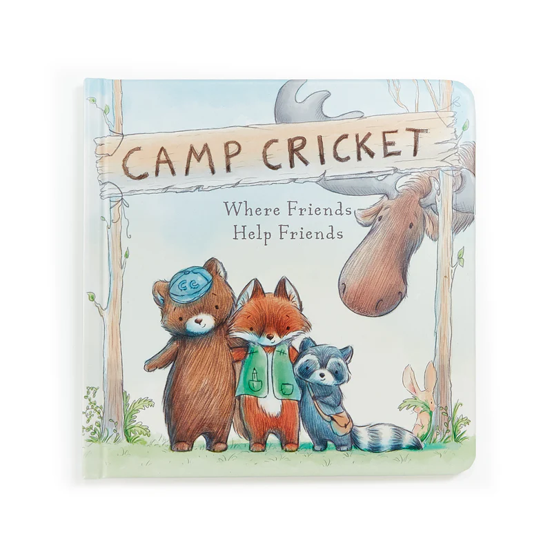 Bunnies by the Bay Book: Camp Cricket Board Book