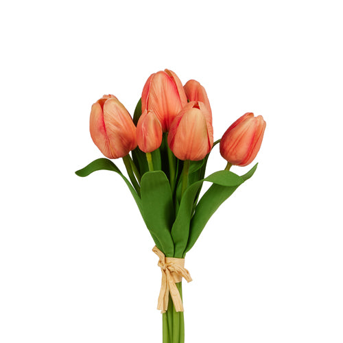 Real Touch Coral Tulip Bundle