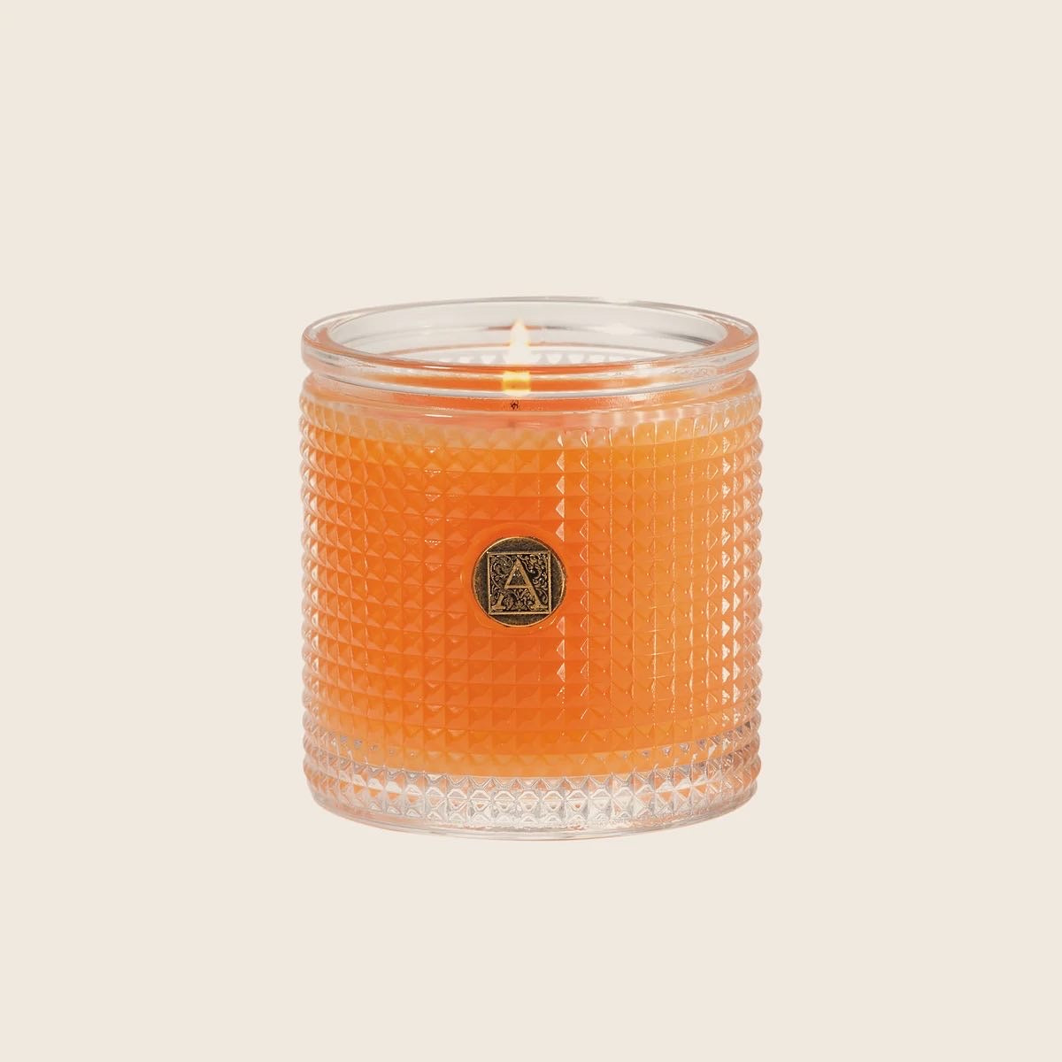 Aromatique Textured Glass 6oz Candle -