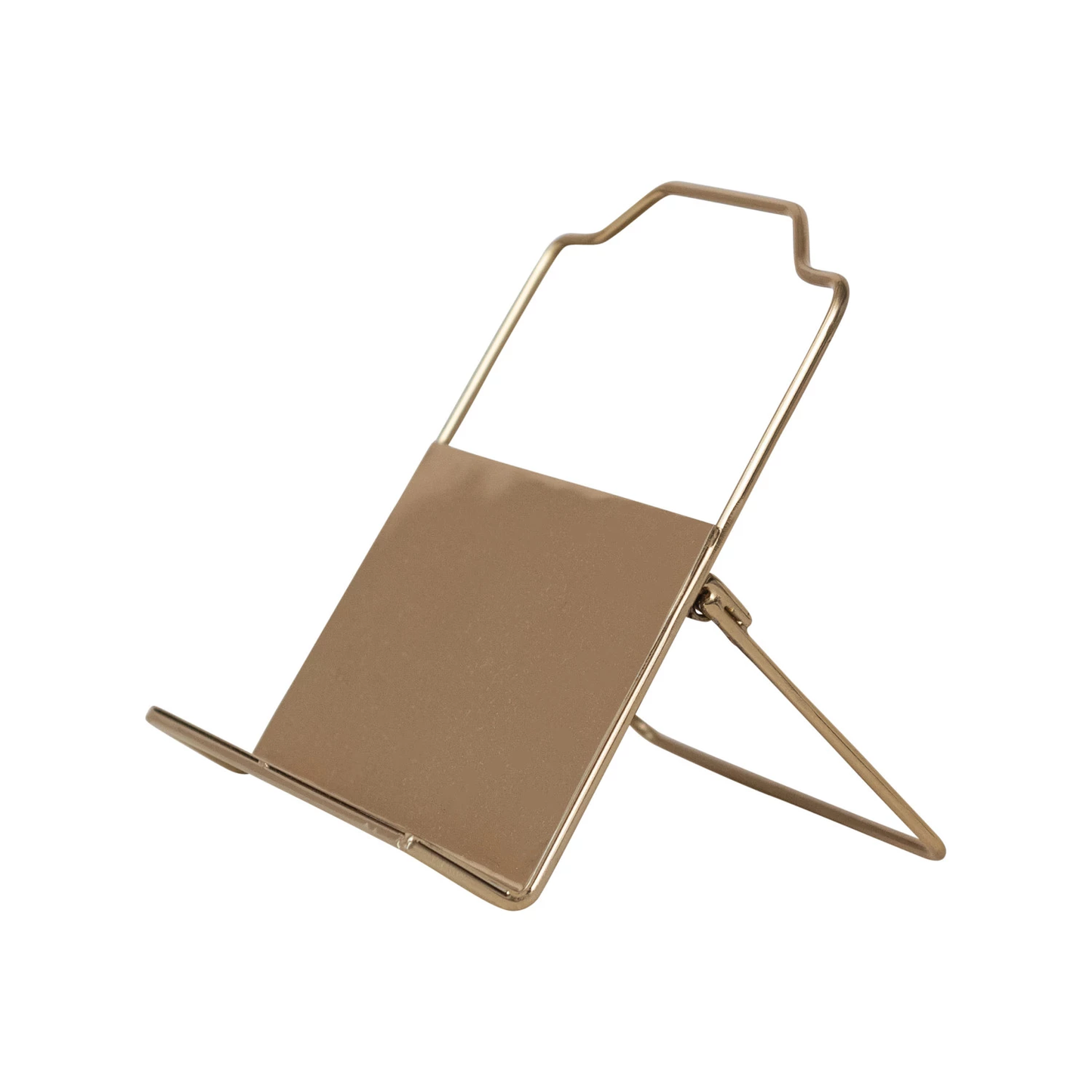 Gold Metal Standing / Folding Book Holder