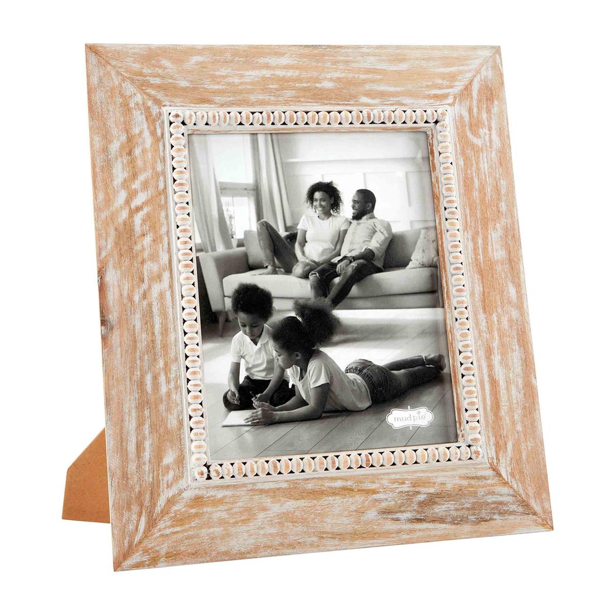 Large Two Toned Bead Picture Frame 8x10