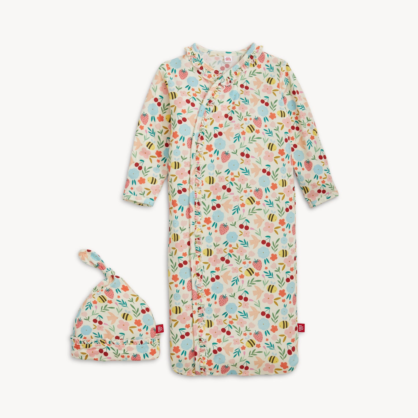 Magnetic Me - Honey Blossom Modal Magnetic Gown + Hat Set