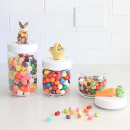 Nora Fleming - Glass Canister w/top (Small)