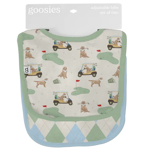 Barks & Birdies Bib Set of 2